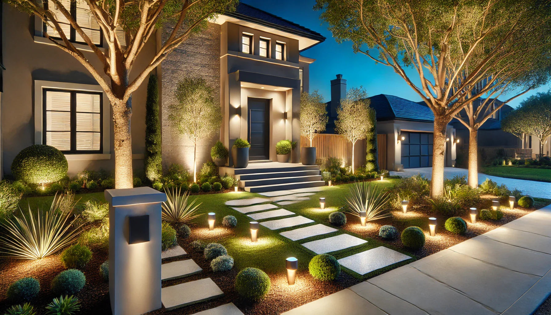 Outdoor Landscape Lighting Ideas to Elevate Your Curb Appeal