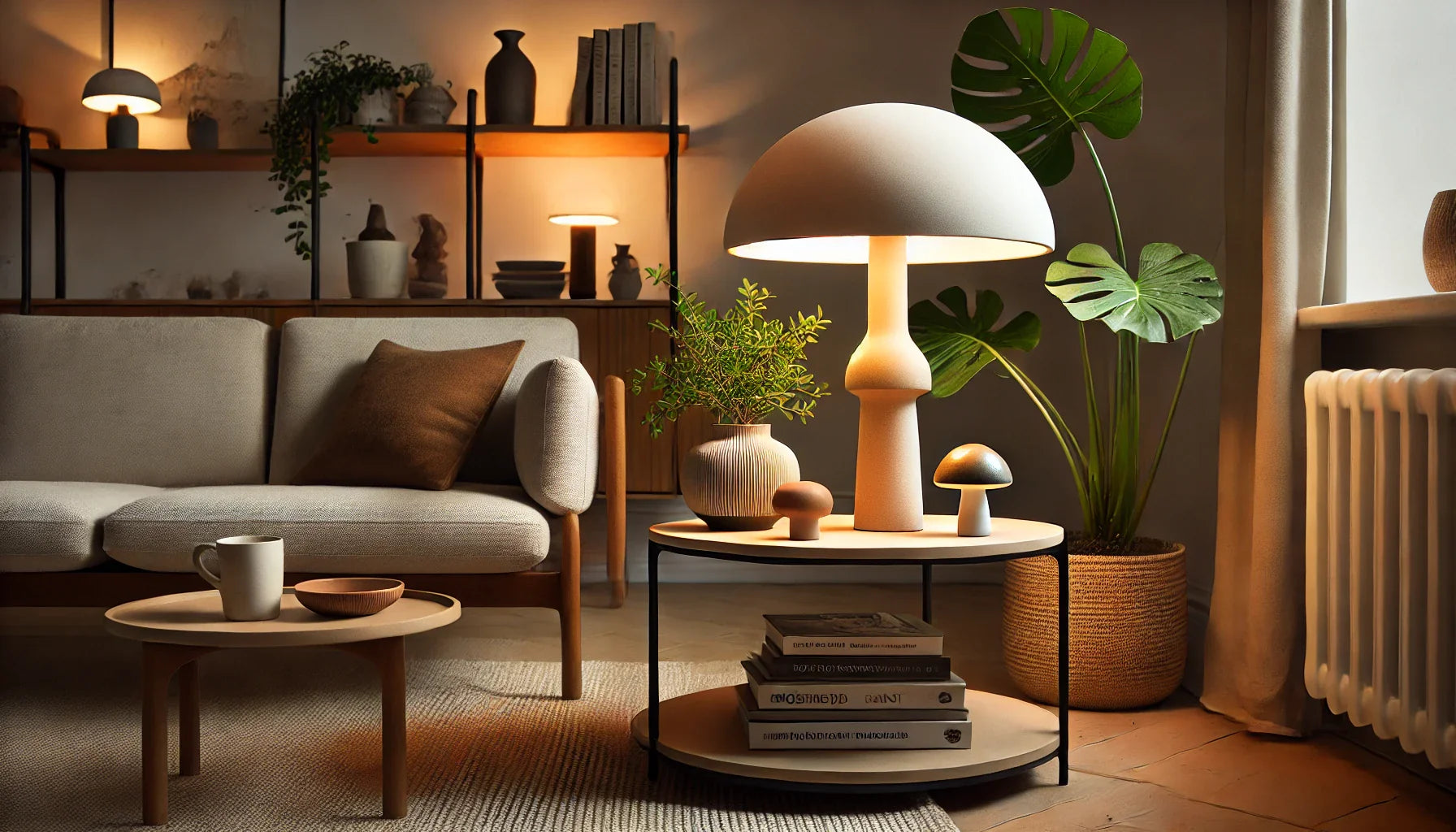 What to Put on a Lamp Shelf?