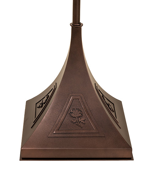 67" High Tiffany Poppy Floor Lamp
