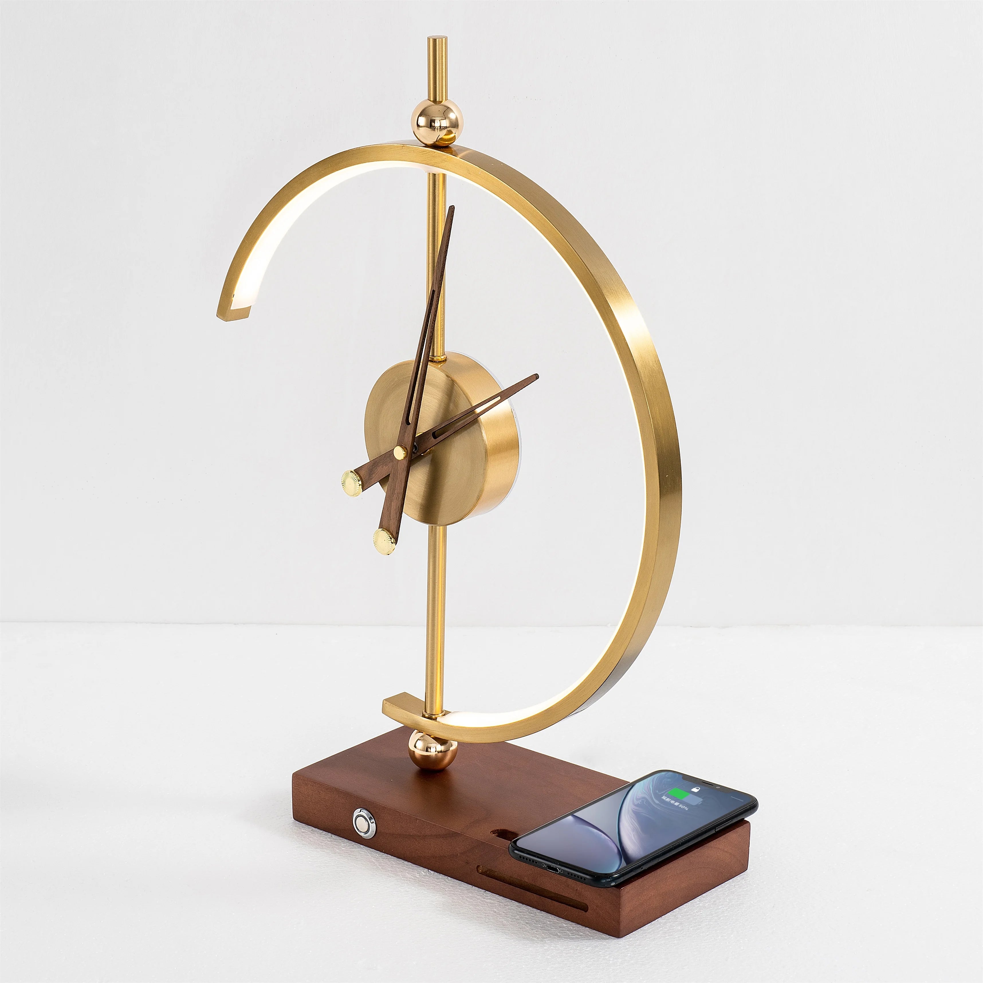 LuxeTime LED Clock Lamp