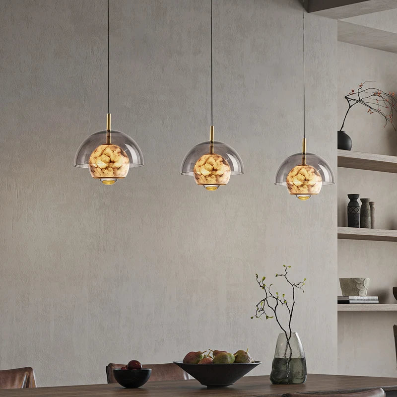 Celeste Alabaster Pendant Light – A Harmony of Elegance & Minimalism