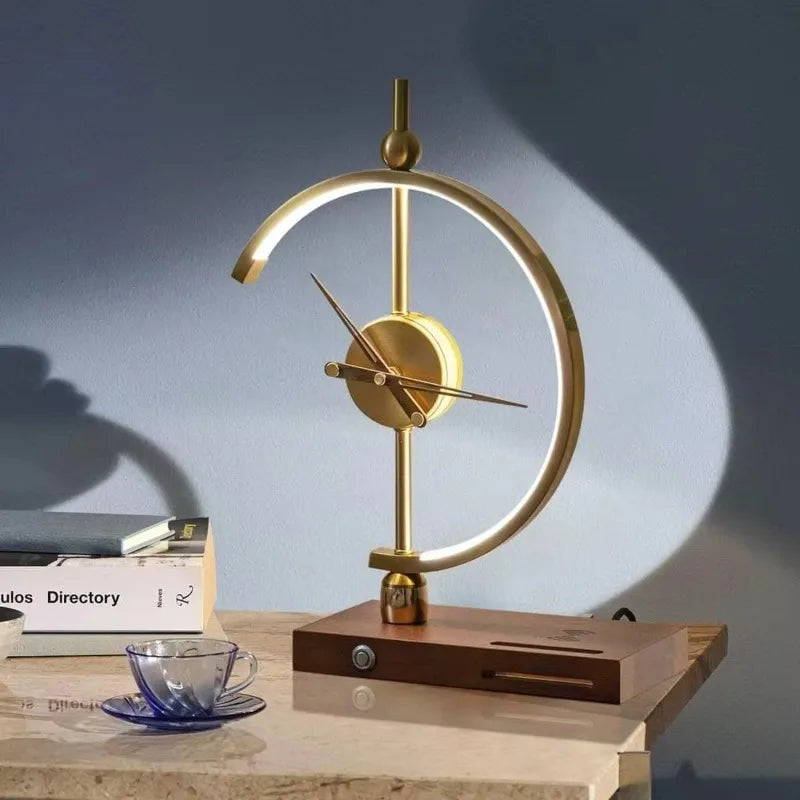 LuxeTime LED Clock Lamp