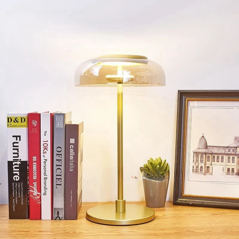 PostModern Elegance LED Table Lamp