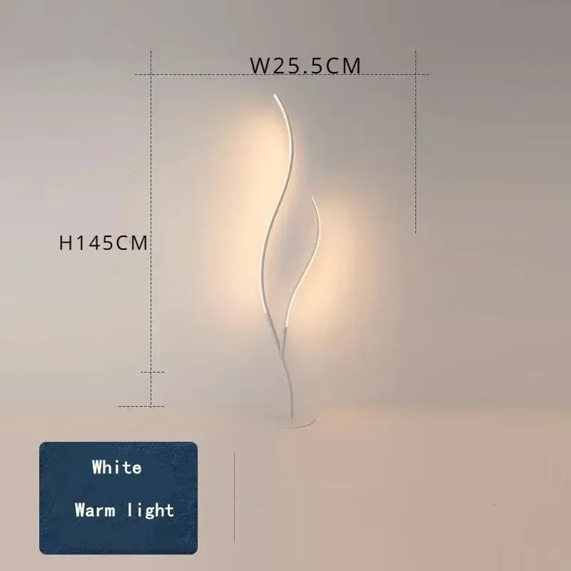 Willow Arc LED Floor Lamp