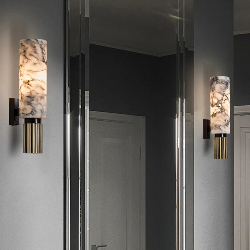 Modern Marble Wall Sconce