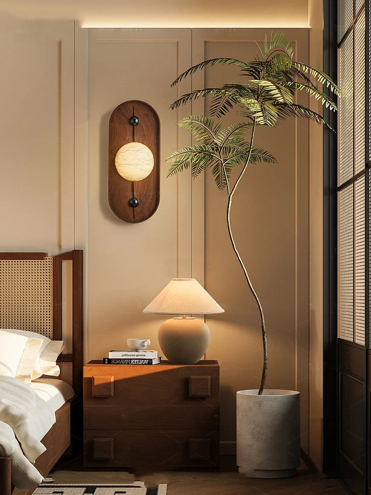 Lunara Marble Wall Sconce