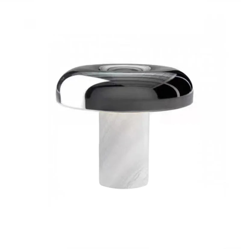 Alabaster Solstice Mushroom Table Lamp – A Luminous Statement Piece