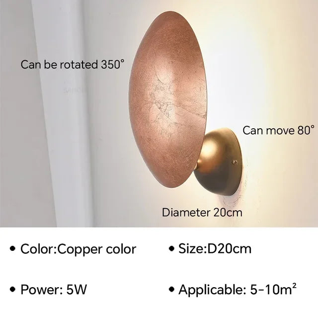 Eclipse Rotatable LED Wall Light