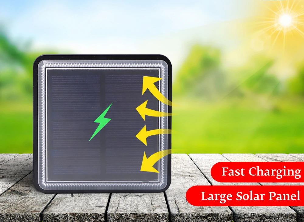 Waterproof Solar-Powered Deck Lights