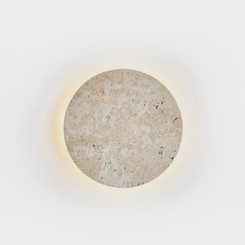 Solara Travertine LED Wall Sconce