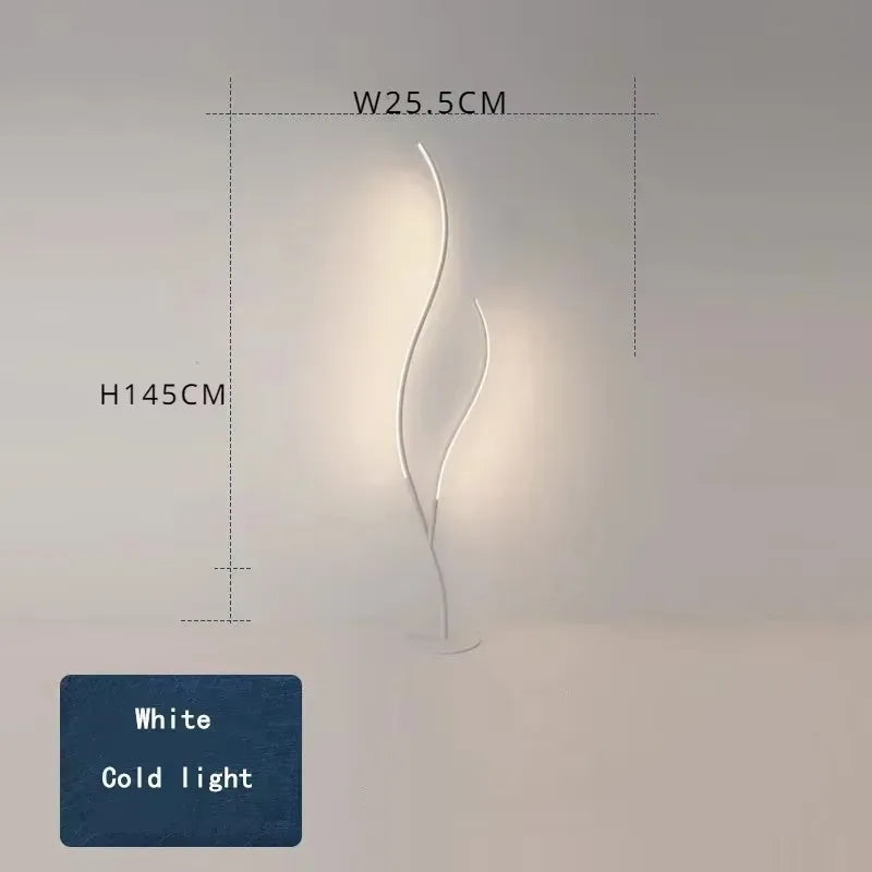 Willow Arc LED Floor Lamp