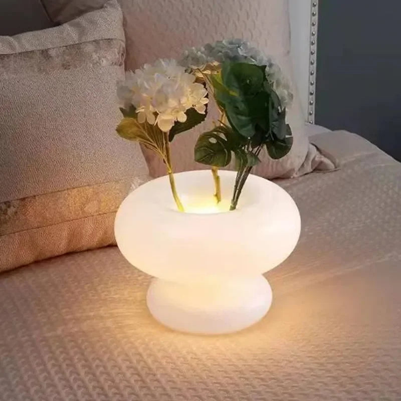 Luminara Frosted Glass Night Lamp