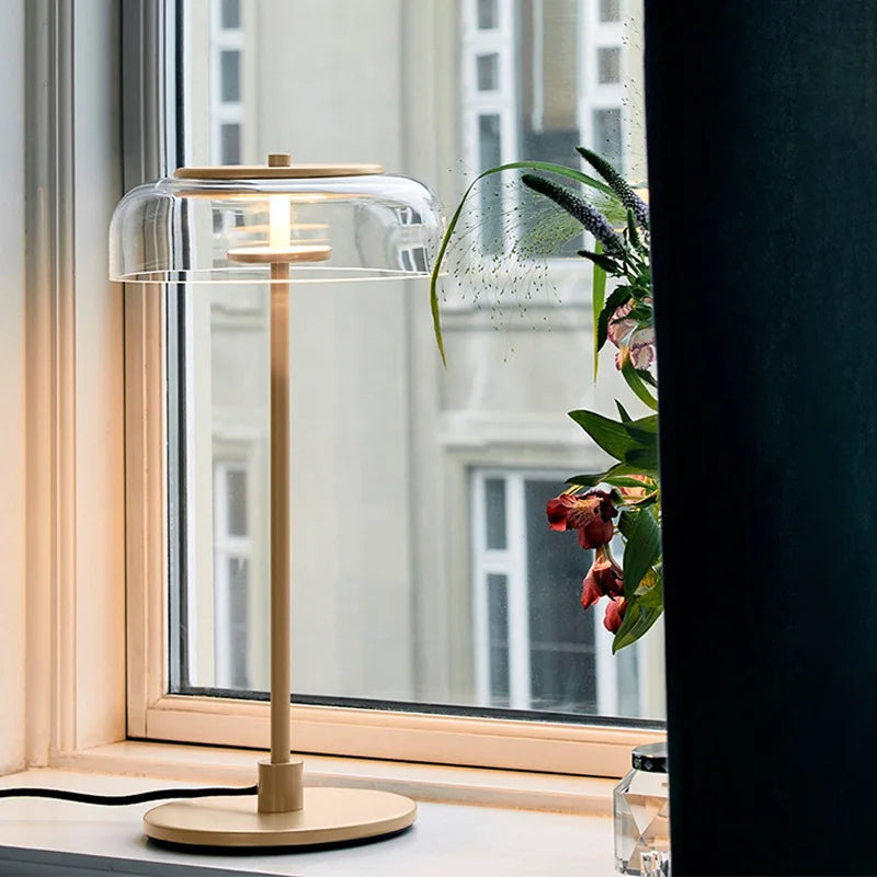 PostModern Elegance LED Table Lamp