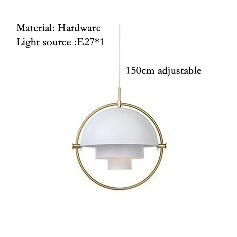 Gubi-Inspired Nordic Pendant Light