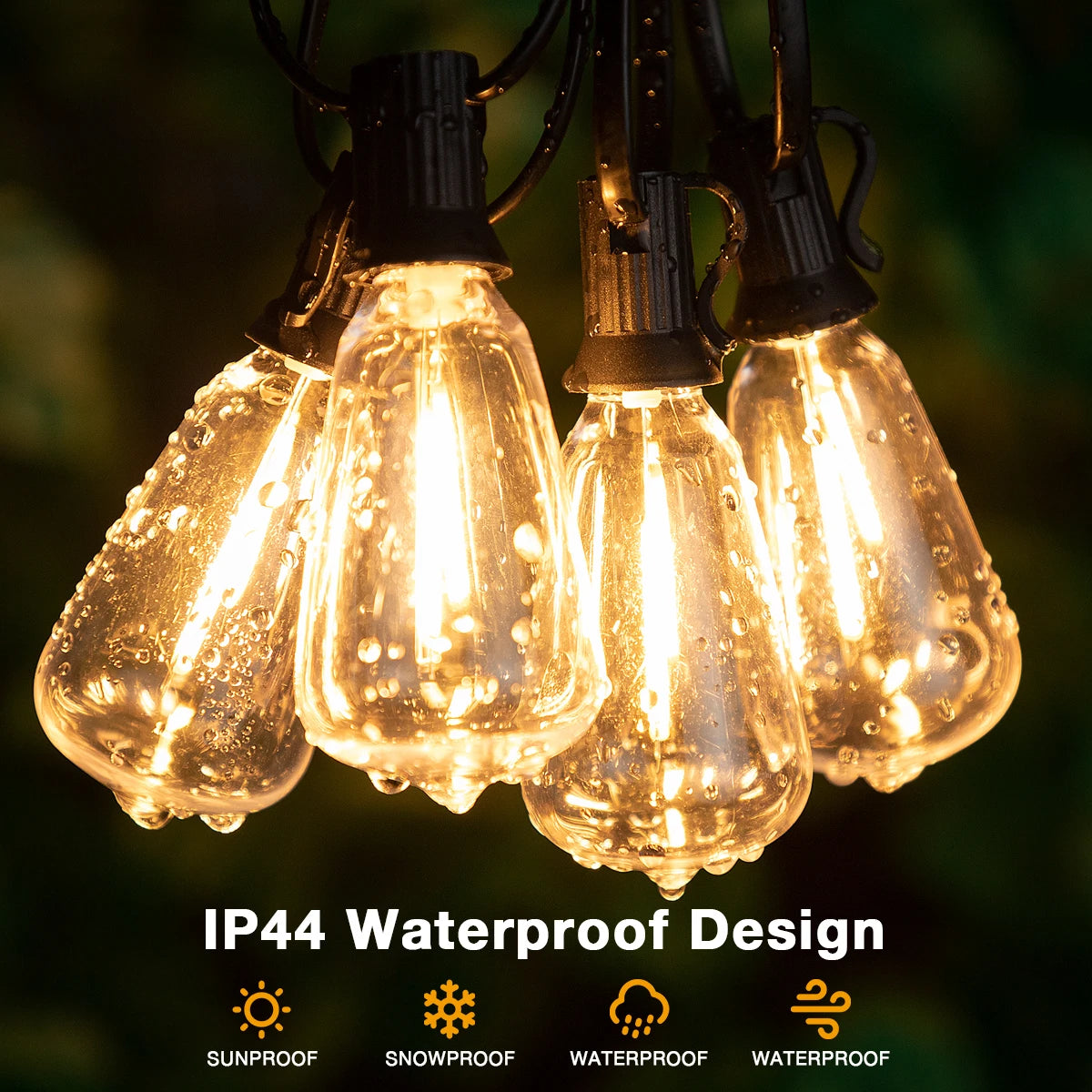 Vintage-Inspired Edison String Lights