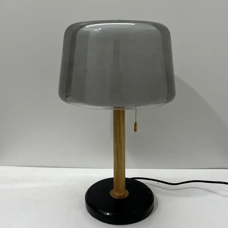 Prizm Double Glass Mushroom Table Lamp