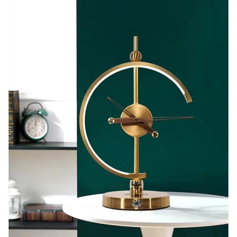 LuxeTime LED Clock Lamp