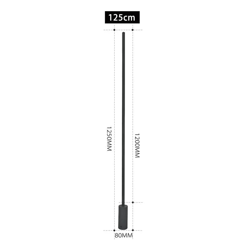 Modern Outdoor LED Column Light