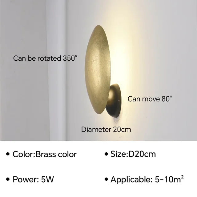 Eclipse Rotatable LED Wall Light