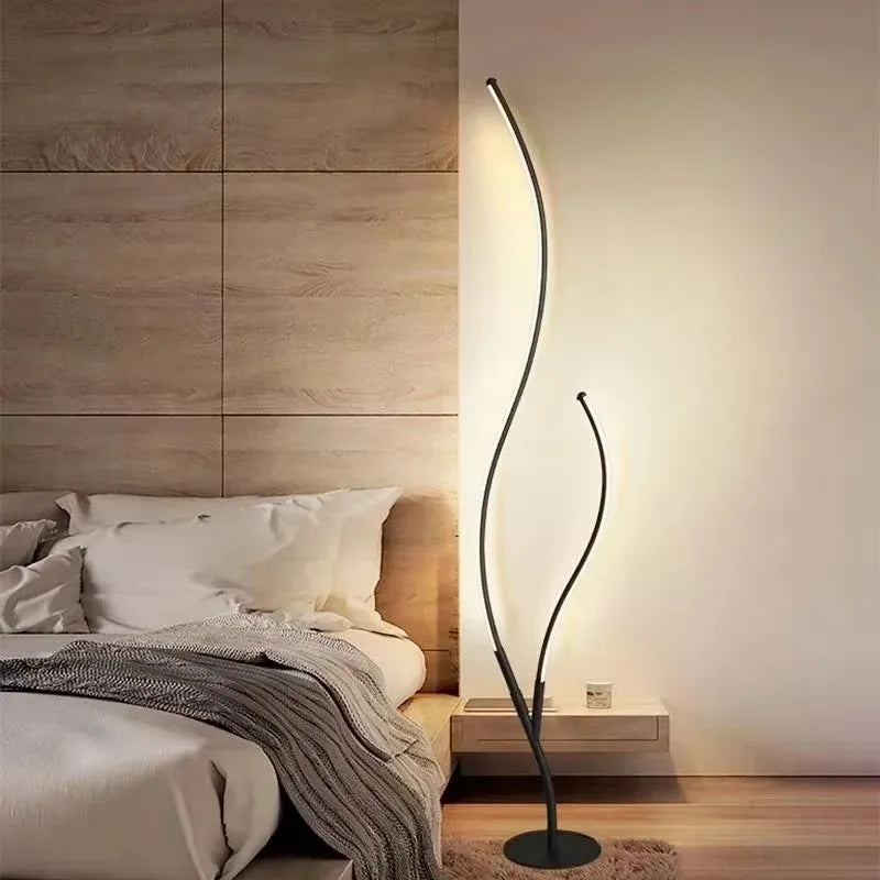 Willow Arc LED Floor Lamp