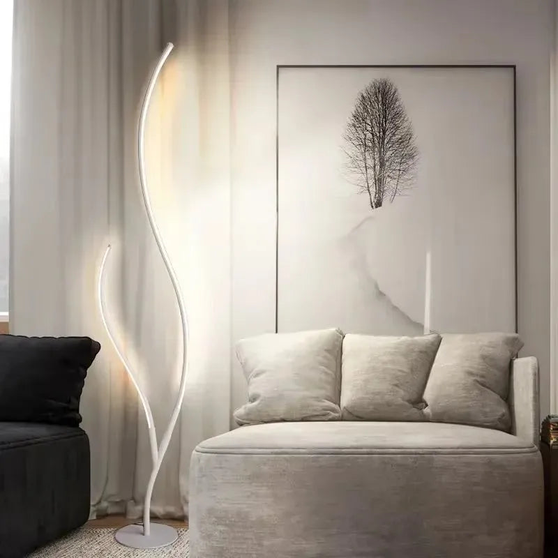 Willow Arc LED Floor Lamp