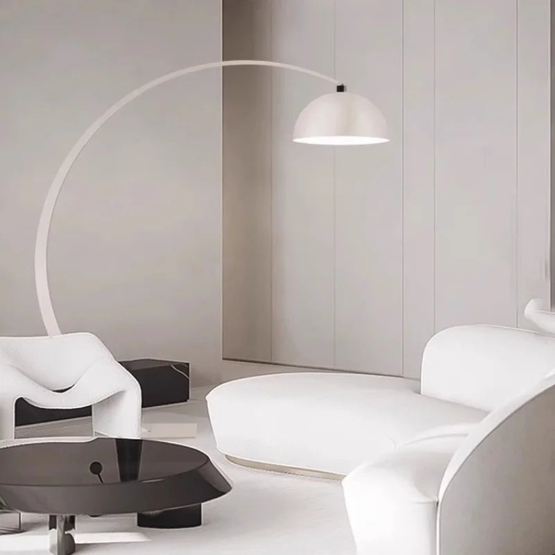 Modern Arc Mushroom Floor Lamp