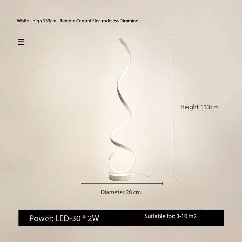 Helix LED Floor Lamp