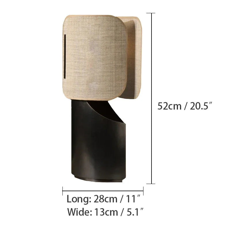 Karlos Sculptural Table Lamp