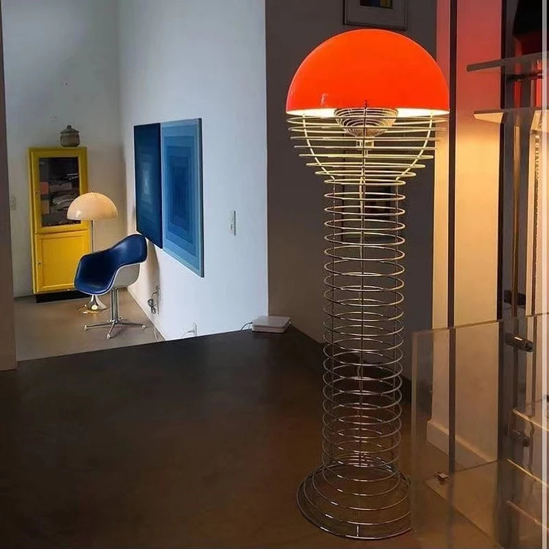 Futurist Spiral Floor Lamp – A Statement Piece in Modern Lighting