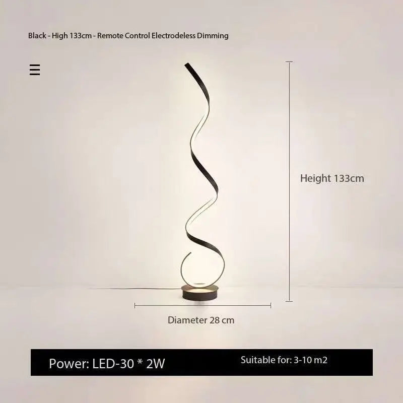 Helix LED Floor Lamp
