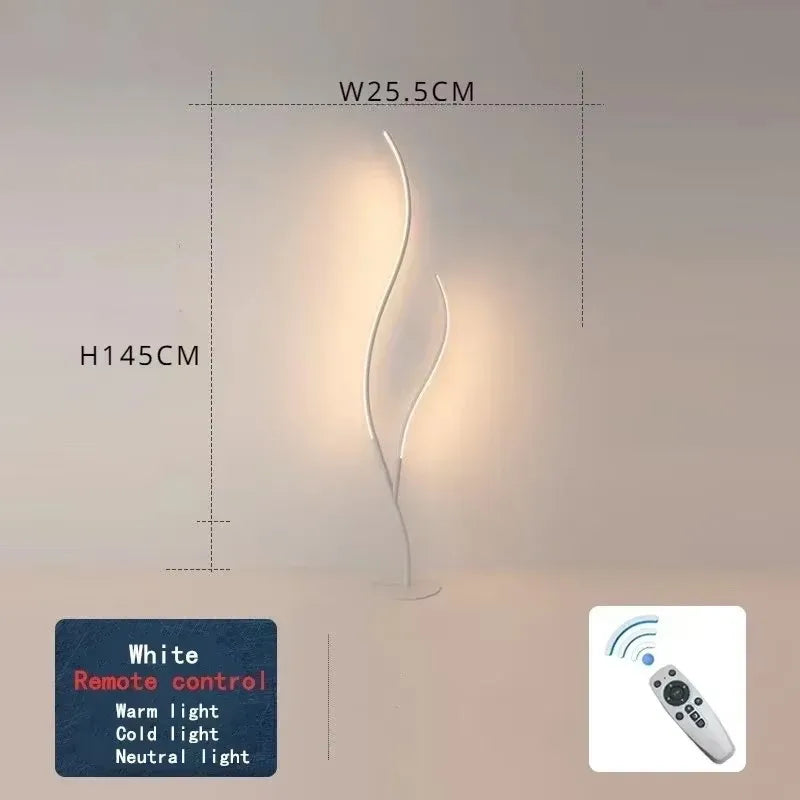 Willow Arc LED Floor Lamp