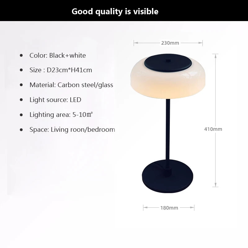 PostModern Elegance LED Table Lamp