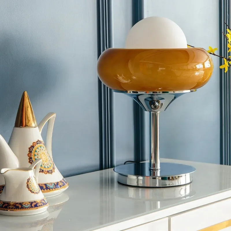Egg Tart Bauhaus Table Lamp
