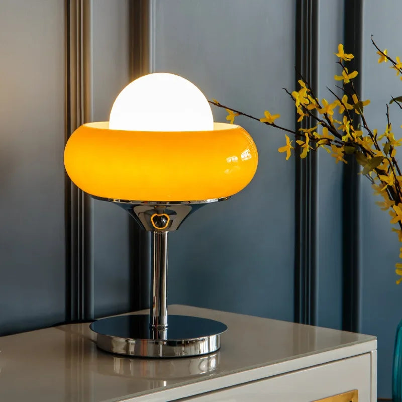 Egg Tart Bauhaus Table Lamp