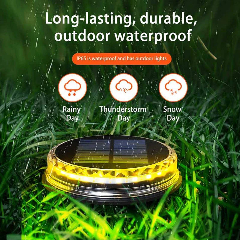 Solar-Powered Waterproof Garden Lights