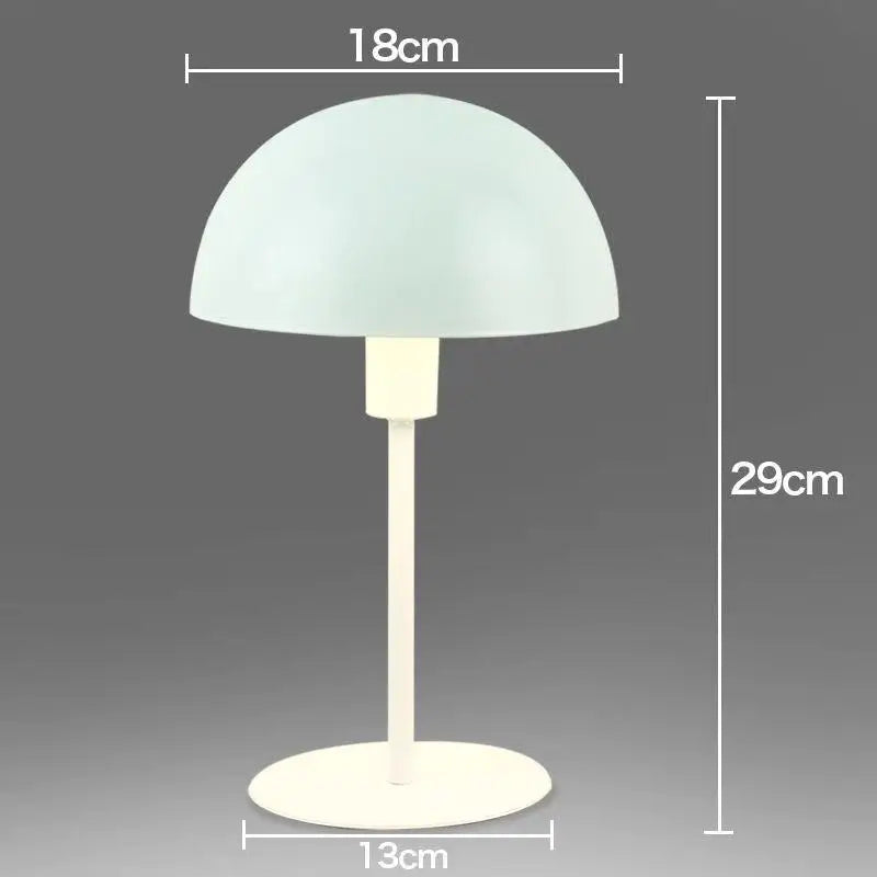 Amalfi Metal Mushroom Table Lamp