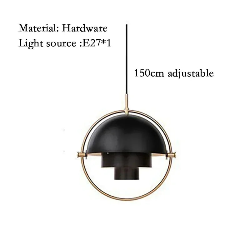 Gubi-Inspired Nordic Pendant Light