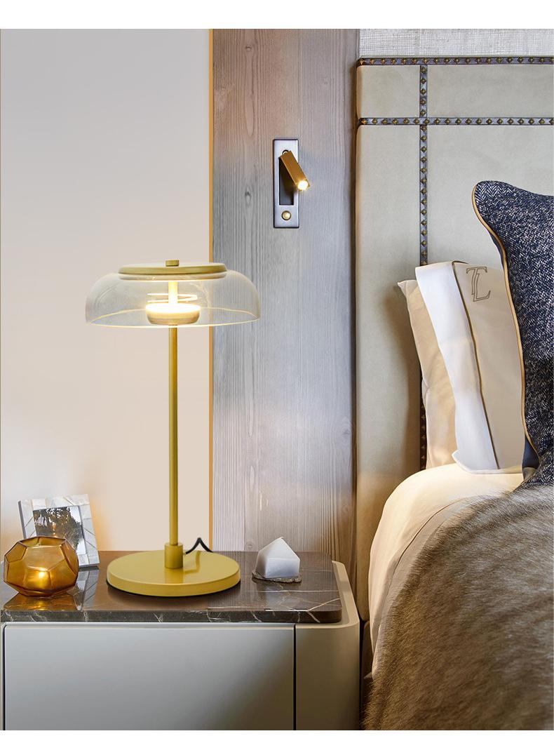 PostModern Elegance LED Table Lamp