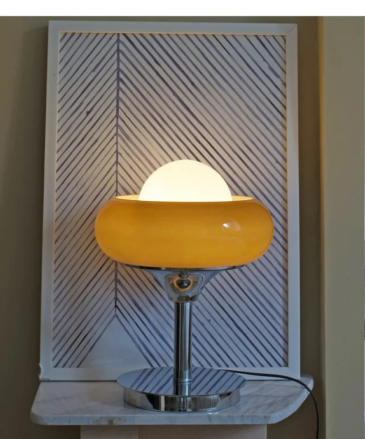 Egg Tart Bauhaus Table Lamp