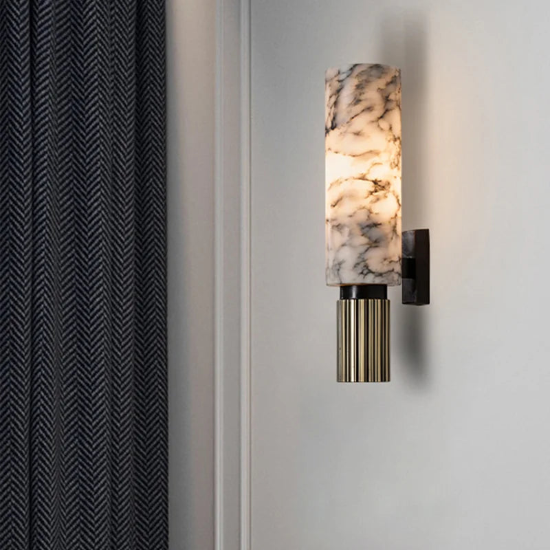 Modern Marble Wall Sconce
