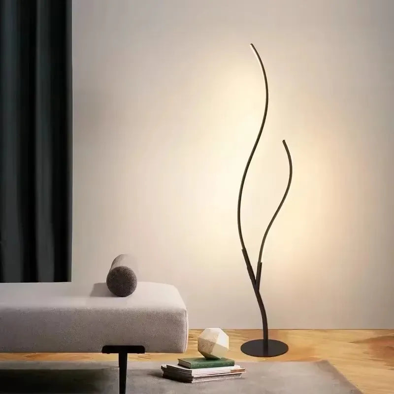 Willow Arc LED Floor Lamp