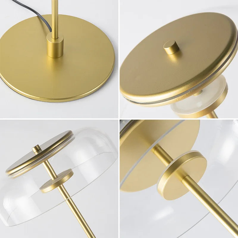 PostModern Elegance LED Table Lamp