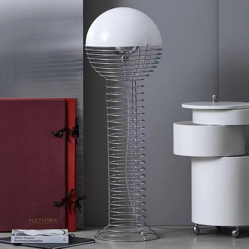 Futurist Spiral Floor Lamp – A Statement Piece in Modern Lighting