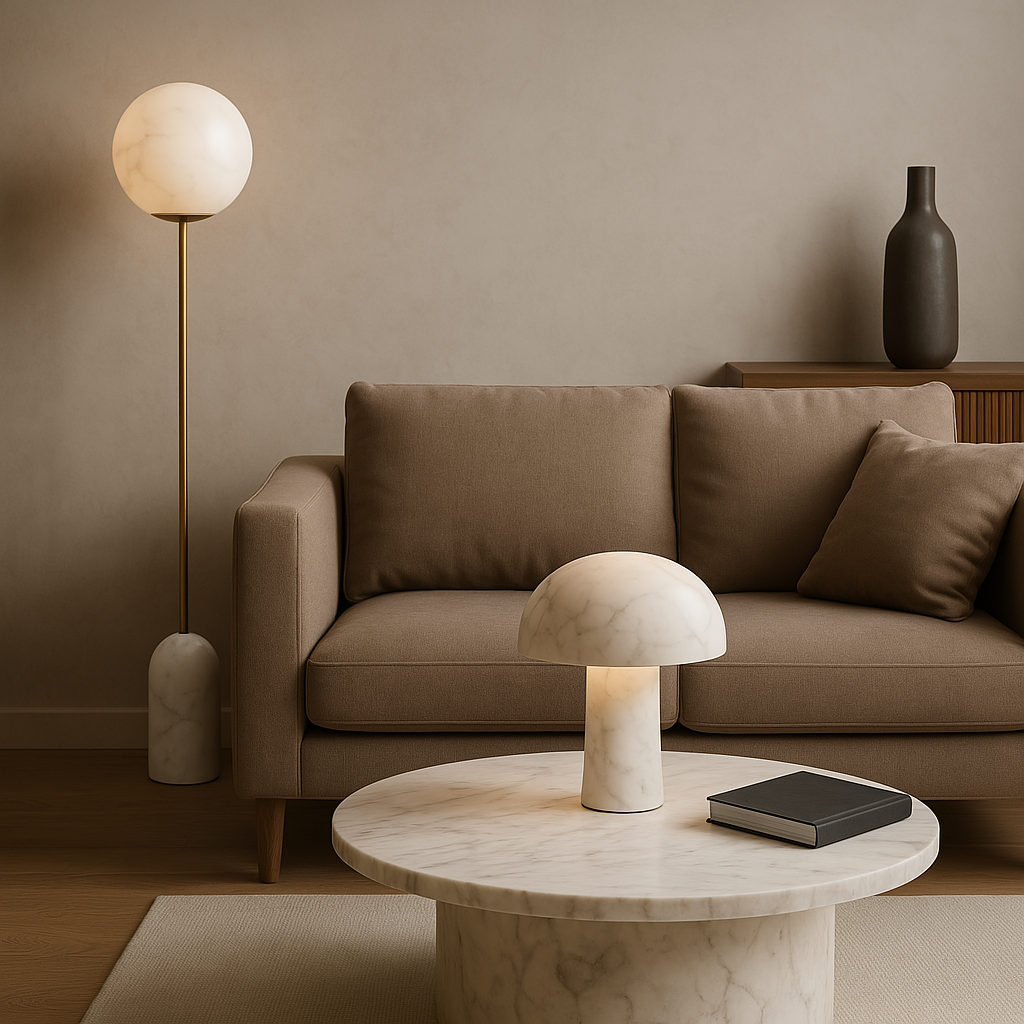 How to Elevate Your Space with Modern Lamps: From Marble to Mushroom and Beyond