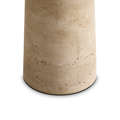 Luxury Travertine Mushroom Table Lamp