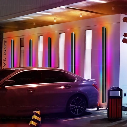 Luminous RGB Waterproof Outdoor Wall Light