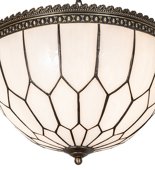18" Wide Vincent Honeycomb Inverted Pendant