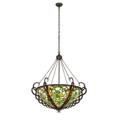 36" Wide Dutchman's Pipe Inverted Pendant