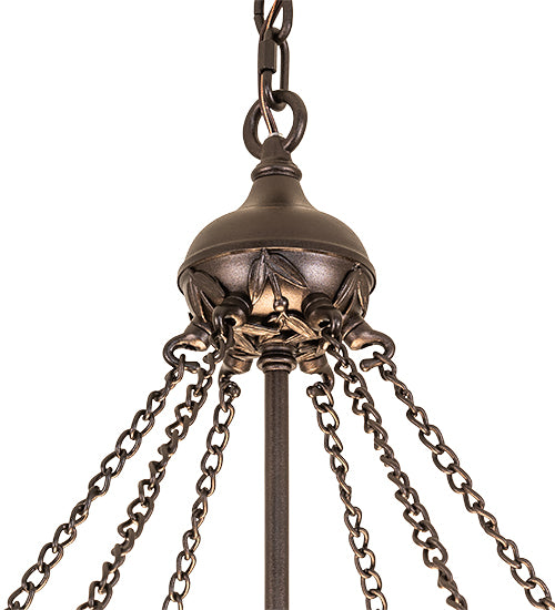 36" Wide Dutchman's Pipe Inverted Pendant