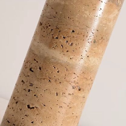Solstice Travertine Table Lamp